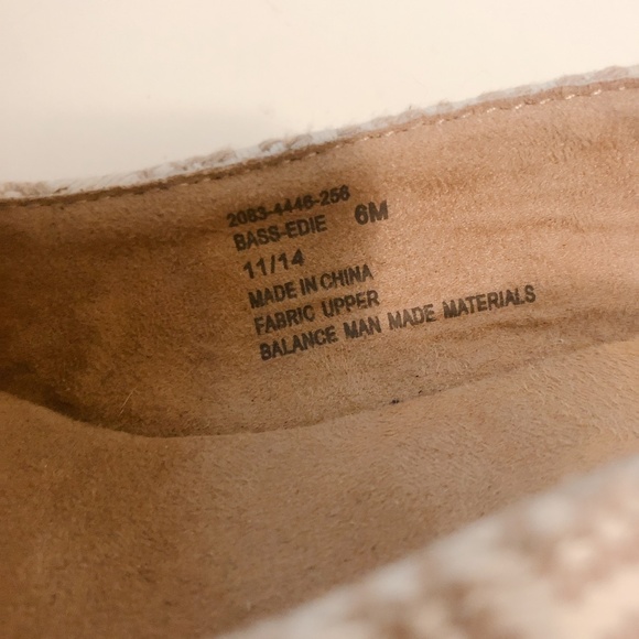 G&H Bass wedges sz 6 - Picture 4 of 5